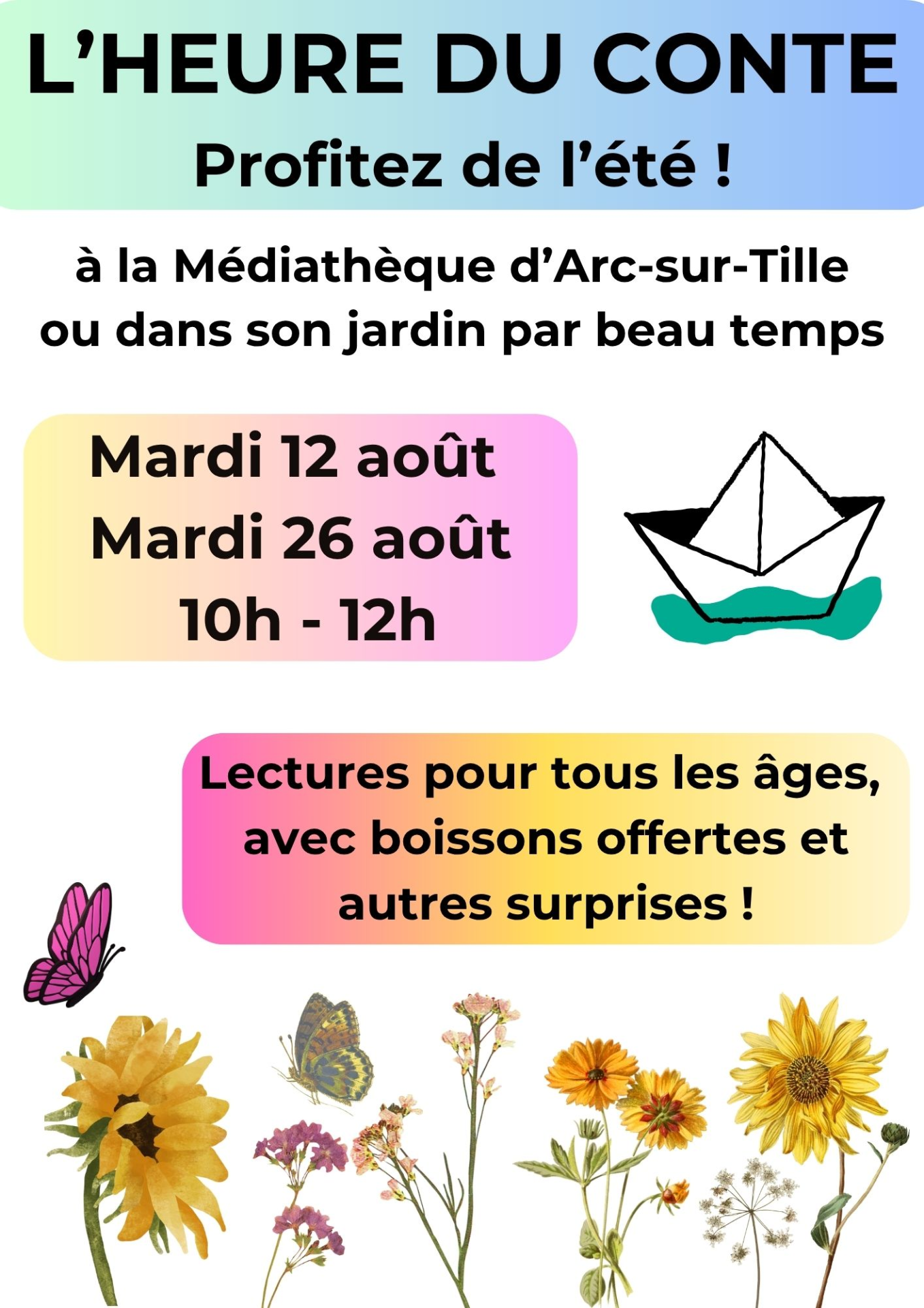 AFFICHE MEDIATHEQUE