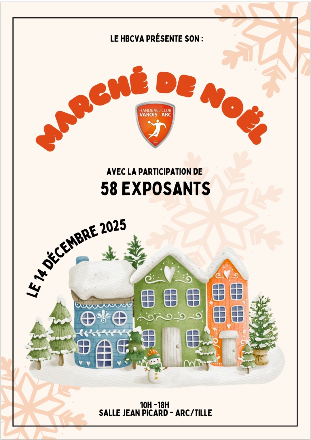 affiche du marché de Noël